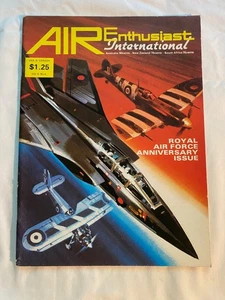 Air International April 1974 RAF Anniversary Issue Badges Sopwith Camel Yak-32 - Foto 1 di 3
