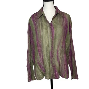 Blusa Top PL Metálica Sirena De Colección Hada Etérea Transparente Para Mujer Y2K - Imagen 1 de 10