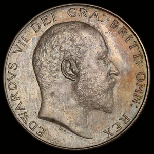 PCGS PR63 1902 Great Britain Edward VII Half Crown Silver Matte Proof - Picture 1 of 4