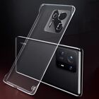 For Xiaomi Mix4 Crystal Clear Rimless DIY Hard case back Shell cover