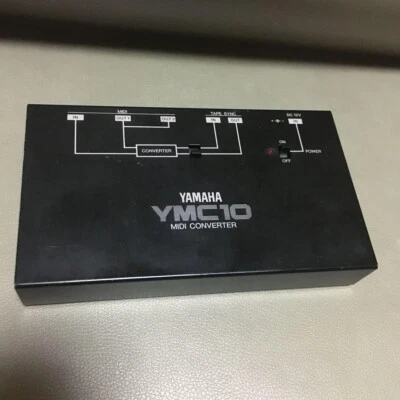 YAMAHA YMC10  MIDI Musical Instruments Digital Interface Converter Black Good - Image 1 of 4