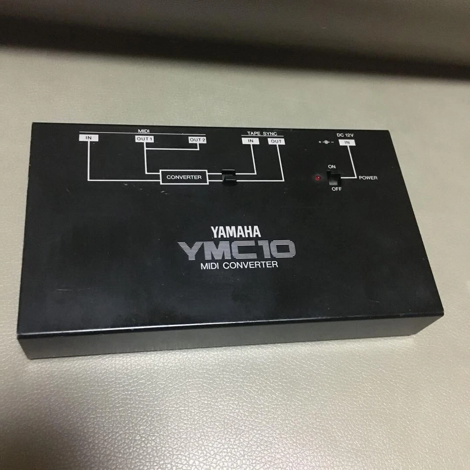 YAMAHA YMC10  MIDI Musical Instruments Digital Interface Converter Black Good - Image 1 of 4