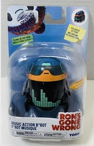 Disney TOMY Ron’s Gone Wrong Mayhem Ron Acción B Bot Figura Brilla Juguete Tirar Retroceso - Imagen 1 de 2