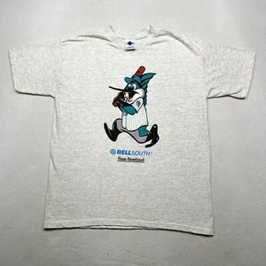 Vtg Florida Marlins Big Kids Youth XL Billy the Marlin Cotton T-Shirt - Picture 1 of 5
