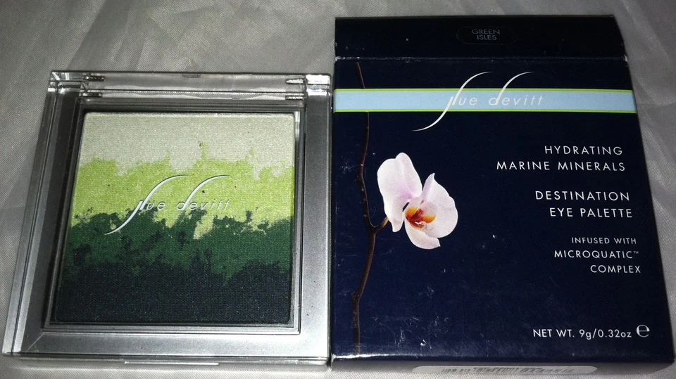 Sue Devitt Marine Minerals Destination Eyeshadow Palette *GREEN ISLES* $38+ BNIB - Image 1 of 4