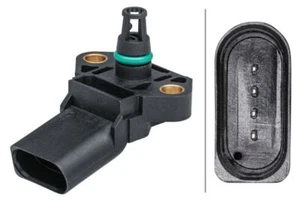 Sensor de presión de refuerzo HELLA 6PP 009 403-341 4 pines para Audi Seat Skoda VW - Imagen 1 de 3