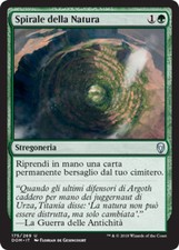 MTG 4x Nature's Spiral-Spiral Of Nature-SUN-Magic