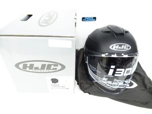 Casco de motocicleta HJC i30 cara abierta con protector solar interior semiplano negro talla XS - Imagen 1 de 6