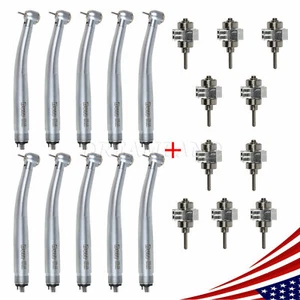1-10*NSK Style Dental LED E-generator Turbine Handpiece 4 Holes / Rotor extra - Picture 1 of 14