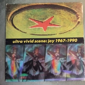 Ultra Vivid Scene - Joy 1967-1990 UK 4AD LP Inner Sleeve Poster 1st Press Vinyl - Picture 1 of 11