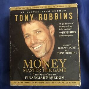 Lot de 18 CD Master the Game : 7 étapes simples vers la liberté financière par Tony Robbins