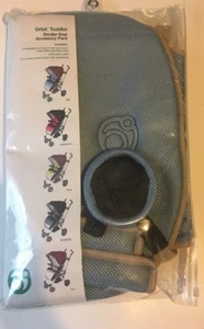 Cochecito de bebé Orbit azul cielo bronceado asiento de niño paquete de accesorios cojín almohadilla para bocadillos - Imagen 1 de 2