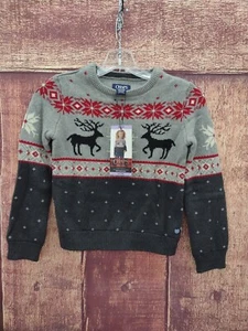 Chaps The Family Holiday Sweater, Size XS, Kids Crew Neck - Picture 1 of 4