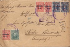 Bolivia/Bolivien: 1912 Cochabamba to Berlin/Germany