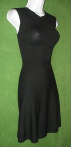 Theory schwarzer leichter Wollpullover Arbeit Sozialkleid M 8/10 $ 295 VERSCHIEDENES - Bild 1 von 7