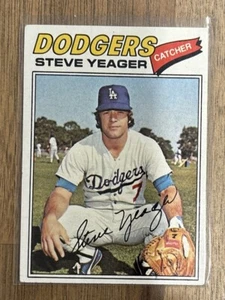 Steve Yeager - 1977 Topps #105 - Foto 1 di 2