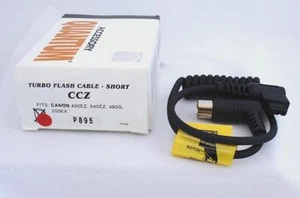 QUANTUM Ccz Turbo Flash Cable Short Canon - Picture 1 of 2