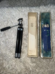 P&B Tripod Model 99 Black Adjustable Height From 7.5 - 34 inches - Picture 1 of 6