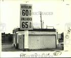 1979 Photo de presse S. Jefferson Davis Parkway Station-service panneau de prix. - noc37610
