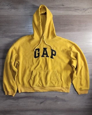 Sudadera cómoda amarilla Gap para mujer talla: L color: amarillo  Foto 1 de 4
