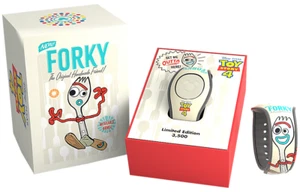 NEW Disney Parks Toy Story 4 FORKY MagicBand LE 3500 White Magic Band 2 - Picture 1 of 3