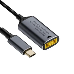Do Lenovo Square Port USB C wtyczka na gniazdo DC adapter kabel - Zdjęcie 1 z 5