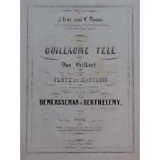 Martin Berthélemy Guillaume Tell Duo Flute Oboe Piano ca1868
