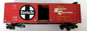 HO Scale Life-Like 40' Box Car, Santa Fe ATSF,, #14032 Shock Control - Picture 1 of 4