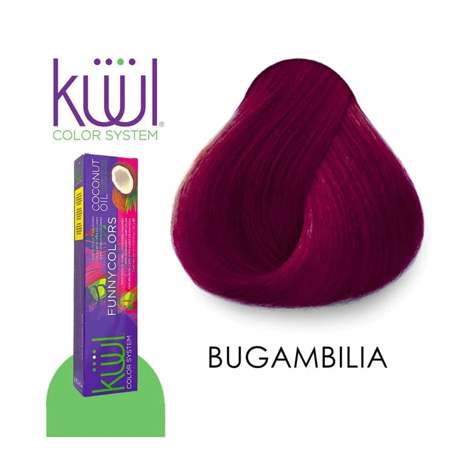 Краска для волос Kuul Color Cream Funny Colors Bugambilia 3,04 унции - Изображение 1 из 1