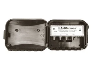 ANTIFERENCE MS03 3 WAY OUTDOOR SPLITTER F-TYPE LTE - Picture 1 of 1