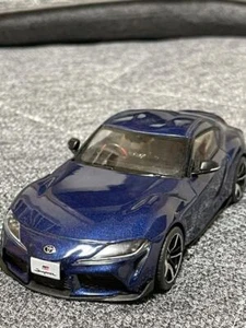Toyota New Supra GR Supra model Minicar Deep Blue Metallic 1/30 Used - Picture 1 of 3