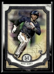 2018 Topps Museum Collection Ozzie Albies RC Atlanta Braves #87 - Picture 1 of 2