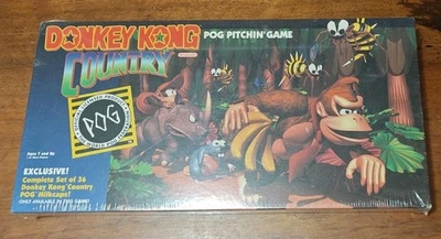 Nintendo Donkey Kong Country Pog Pitchin Game 1995 Sealed - Image 1 of 3