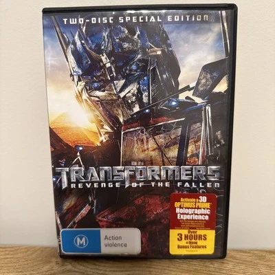 Transformers Revenge of the Fallen DVD -  2 Disc Special Edition  R4  FREE POST - Image 1 of 4