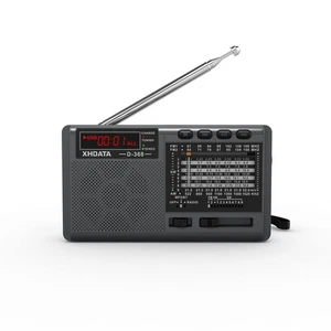 XHDATA D368 Shortwave AM FM 12 Band DSP Stereo Portable Radio MP3 Player Wire... - Picture 1 of 7