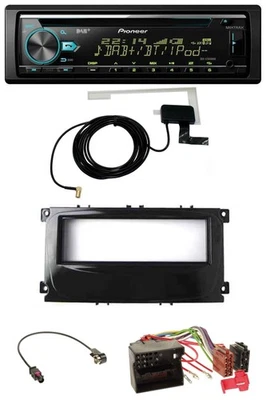 Pioneer MP3 AUX CD USB DAB Autoradio für Ford C-Max Galaxy Focus ab 2007 glänzen - Bild 1 von 4