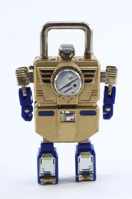 Vtg 1984 Metal Joe MJ-02 Dial Lock Padlock Bandai Transformer Robot Figure - Image 1 of 4