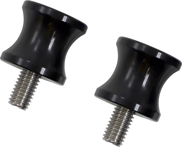 Carretes basculantes Vortex 8 mm negros #SP526K para Suzuki/Honda Foto 1 de 1