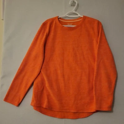 Tek Gear Women's Orange Essential Gear Long Sleeve Size XL - Image 1 of 4