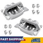 2PCS Rear Brake Calipers w/ Brackets For 2008-2012 Ford F-250 F-350 Super Duty Ford F-250