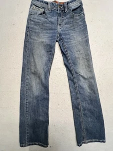 Rock & Roll Cowboy Jeans Boys Size 14R BB Gun Boot Cut Med Wash Denim 26 X28 - Picture 1 of 10