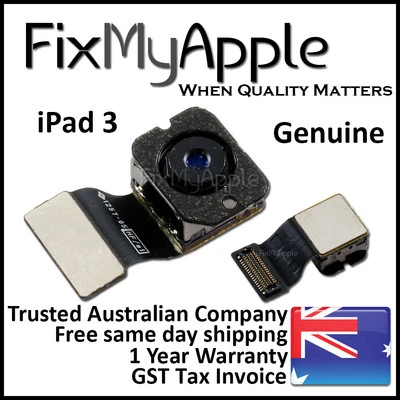 iPad 3 OEM Original Rear Back Facing 5MP Camera Flex Cable New Replacement - image 1 of 3