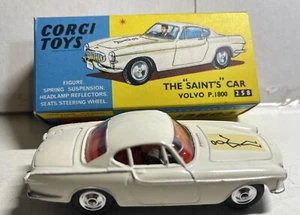1960’s Corgi no. 258 The Saint Volvo P. 1800 Car New in Box! Great Britain Mib - Picture 1 of 6