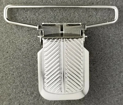 CLIP SUSPENSOR ESPIGA 2", NIQUELADO, SIN PLÁSTICO, 10 Y 25 PIEZAS Foto 1 de 2