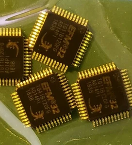 EFM32TG11B120F128GQ48-A IC MCU 32BIT 128KB FLASH 48TQFP ARM® Cortex®-M0+ (C1B1) - Picture 1 of 8