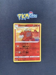 JCC Pokémon Camerupt Pokemon Go 014/078 Holograma Inverso LP. - Imagen 1 de 3