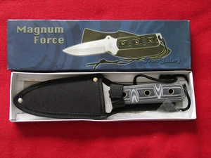 Frost Cutlery Magnum Force HK6179-110B Steel 4"Blade Knife In Box Must See - Picture 1 of 8