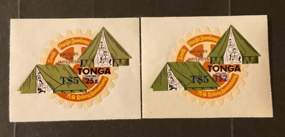 Stamps Tonga Scott #502-3 never hinged - Image 1 of 1