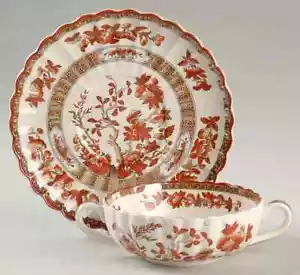 Spode Indian Tree Creme Suppe & Untertasse 5947279 - Bild 1 von 1