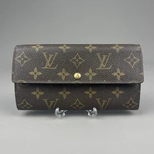 Auth Louis Vuitton Monogram Pochette Porte Monnaie Credit Wallet M61726 / TH0034 - Picture 1 of 24